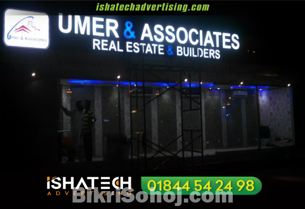 LED Signboard & 3D Acrylic Letter Solutions in Dhaka